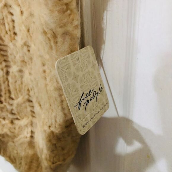 Free People Lost Illusion Women's Vest Sweater Sleeveless Powder Puff Size Small - Picture 4 of 10